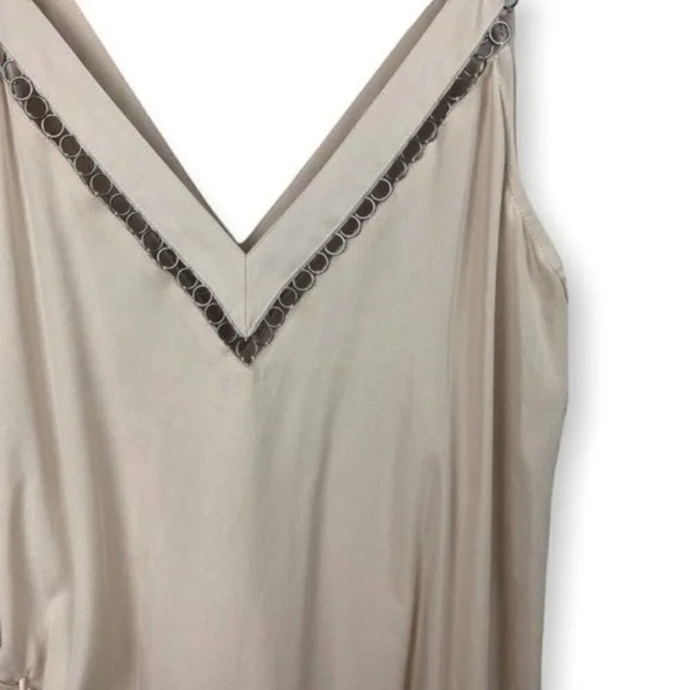 Free People Nude Color Slip Style Dress